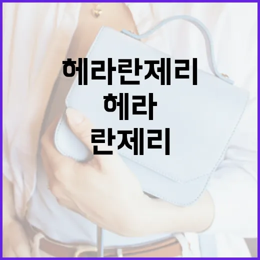 헤라 란제리를 선택…