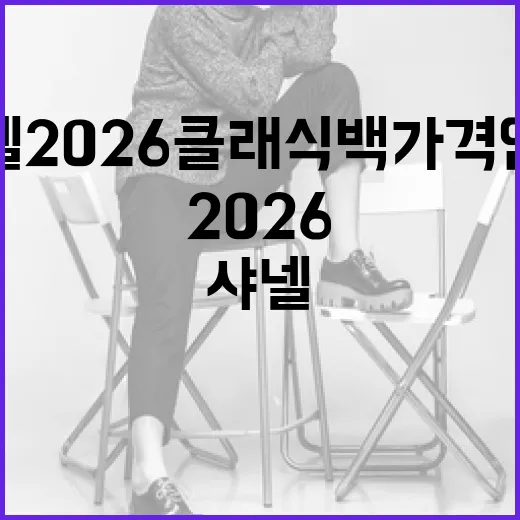 샤넬 2026 클래식백 가격 인상에 대비하는 방법 - 요약