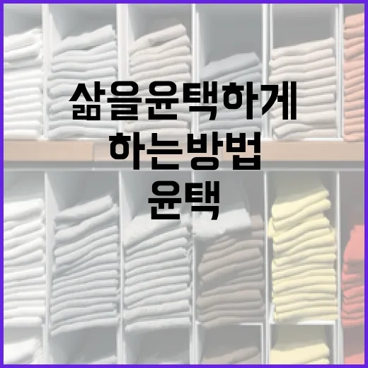 리투오를 활용하여 삶을 윤택하게 하는 방법 - 요약