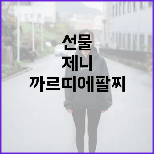 제니에게 까르띠에 팔찌를 선물하는 방법 - 요약