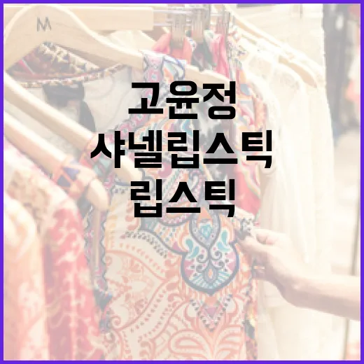 고윤정처럼 샤넬 립스틱 메이크업을 완벽하게 하는 방법 - 요약