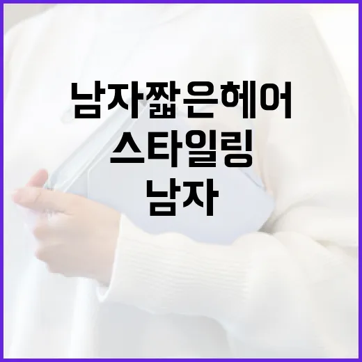 남자 짧은 헤어 스타일링 완벽 가이드 - 요약