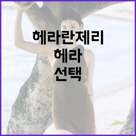 헤라 란제리를 선택하는 방법 - 요약