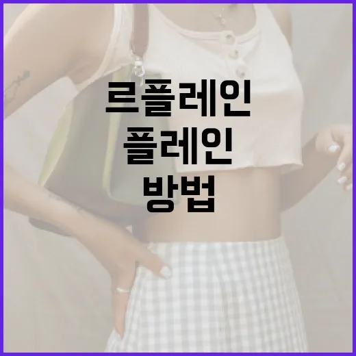 르플레인에 대해 알아보고 활용하는 방법 - 요약