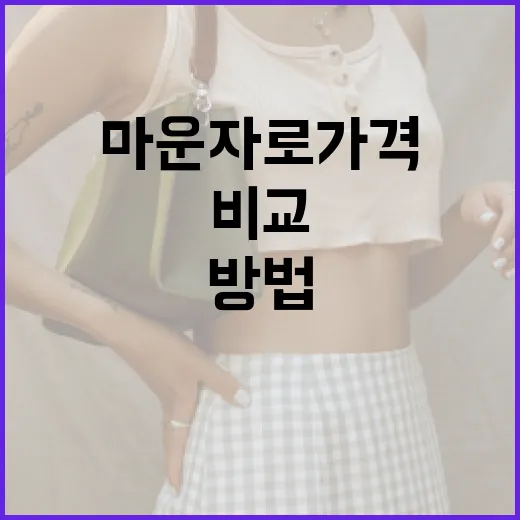 마운자로 가격을 합리적으로 비교하는 방법 - 요약