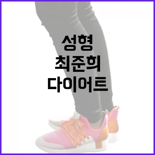 최준희의 다이어트와 성형 근황을 알아보는 방법 - 요약