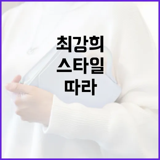 최강희와 원빈의 스타일을 따라하는 방법 - 요약