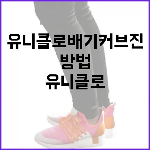 유니클로 배기커브진 스타일링하는 방법 - 요약