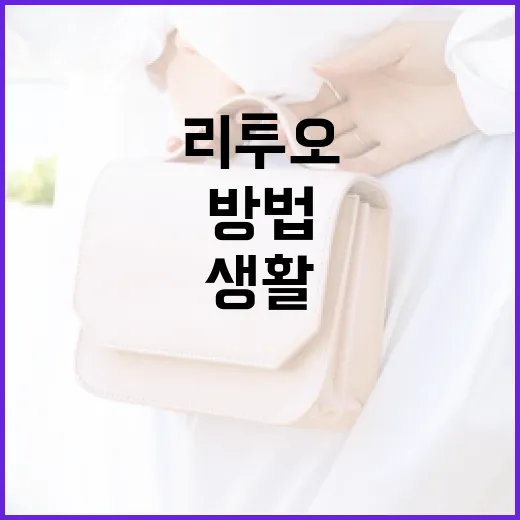 리투오를 활용하여 생활을 더 윤택하게 하는 방법 - 요약