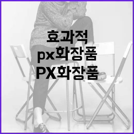 PX 화장품을 효과적으로 사용하는 방법 - 요약