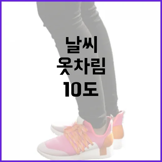 10도 날씨에 딱 맞는 옷차림 가이드 - 요약