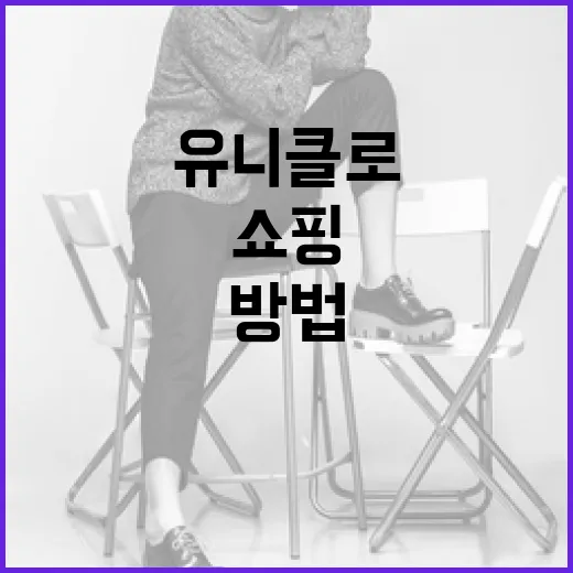 유니클로에서 스마트하게 쇼핑하는 방법 - 요약