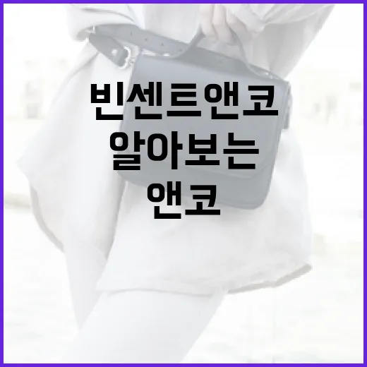 빈센트앤코의 매력을 알아보는 방법 - 요약