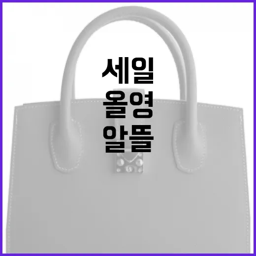 올영세일 때 알뜰하게 쇼핑하는 방법 - 요약