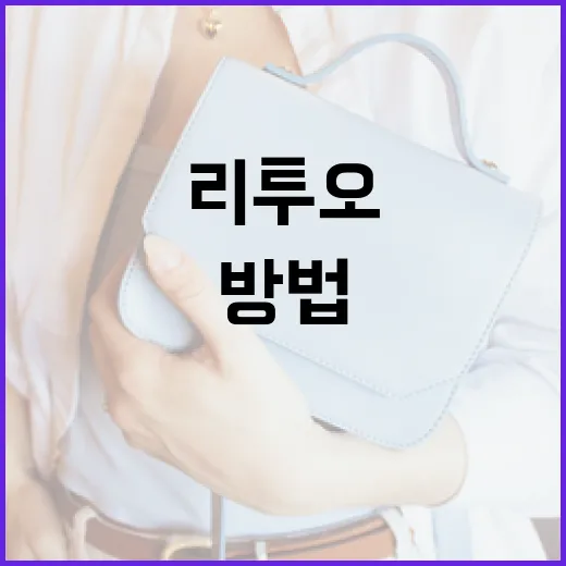 리투오 이해하고 활용하는 방법 - 요약