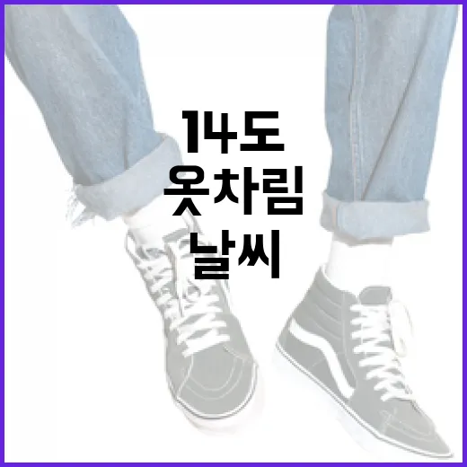 14도 날씨에 적합한 옷차림 가이드 - 요약