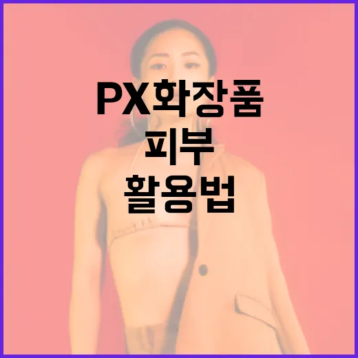 피부를 빛나게 하는 Px 화장품 활용법 - 요약