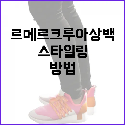 르메르 크루아상백을 스타일링하는 방법 - 요약