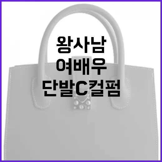 왕사남 여배우처럼 단발 C컬펌 하는 방법 - 요약