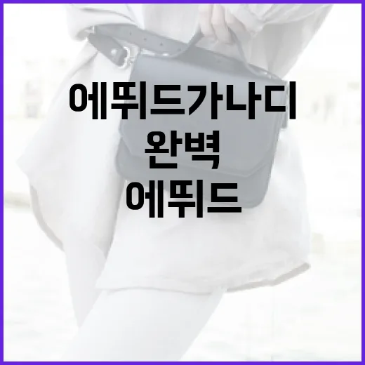 에뛰드 가나디를 활용하여 완벽한 메이크업을 하는 방법 - 요약