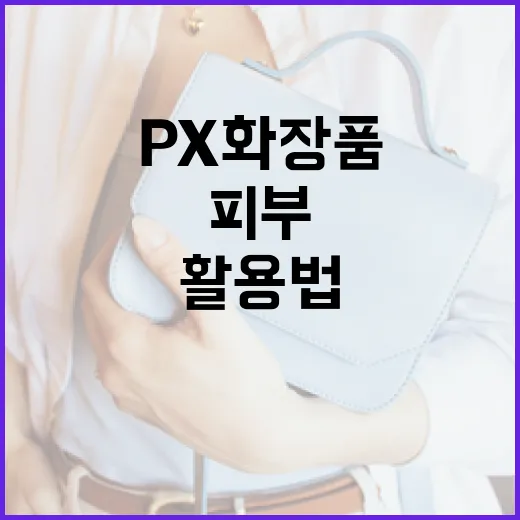 피부를 빛나게 하는 PX 화장품 활용법 - 요약