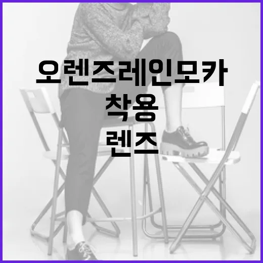 오렌즈 레인모카 렌즈를 착용하는 방법과 팁 - 요약