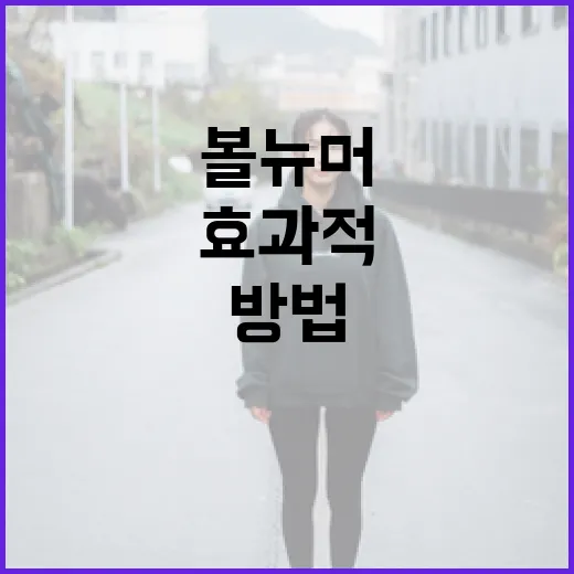 볼뉴머 이해하기: 효과적으로 활용하는 방법 - 요약