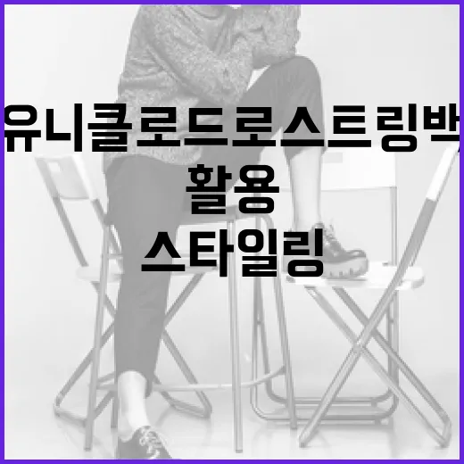 유니클로 드로스트링백을 활용하는 방법: 스타일링 팁부터 관리법까지 - 요약