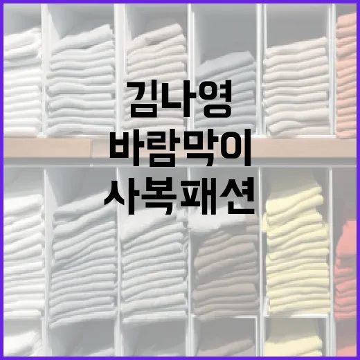 김나영처럼 바람막이로 사복패션 연출하는 방법 - 요약