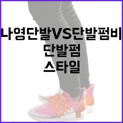 단발 스타일: 김나영 단발 vs 단발펌 비교하는 방법 - 요약