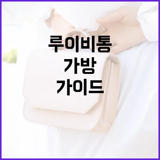 루이비통 가방을 구매하는 방법: 초보자를 위한 완벽 가이드 - 요약