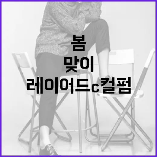 봄을 맞이하는 방법: 레이어드 C컬펌으로 스타일링하기 - 요약