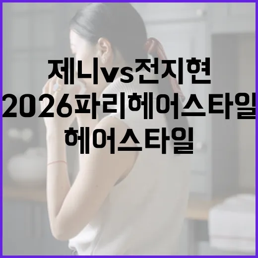 2026 파리 헤어스타일: 제니 vs 전지현 스타일로 변신하는 방법 - 요약