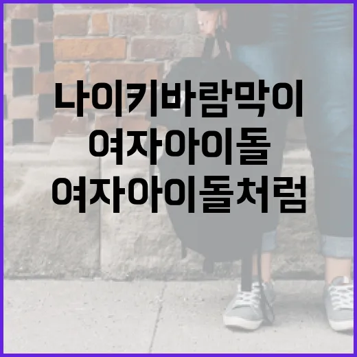 여자아이돌처럼 나이키 바람막이를 스타일링하는 방법 - 요약