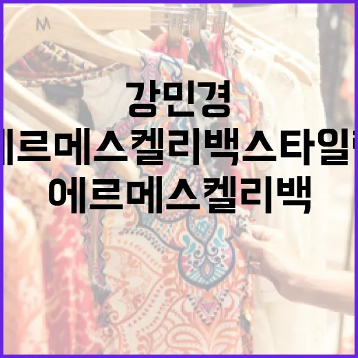 강민경처럼 에르메스 켈리백 스타일링하는 방법 - 요약