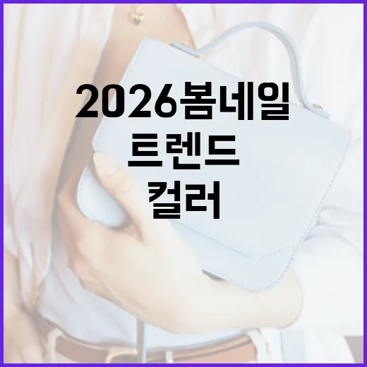 2026 봄 네일 컬러 트렌드를 알아보는 방법 - 요약