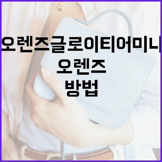 오렌즈 글로이티어 미니를 효과적으로 사용하는 방법 - 요약