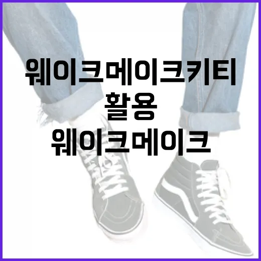 웨이크메이크 키티를 활용해 완벽한 메이크업 룩을 완성하는 방법 - 요약