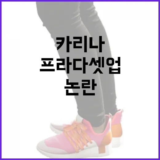 카리나의 프라다 셋업 논란 해프닝: 진실은 무엇일까요? - 요약