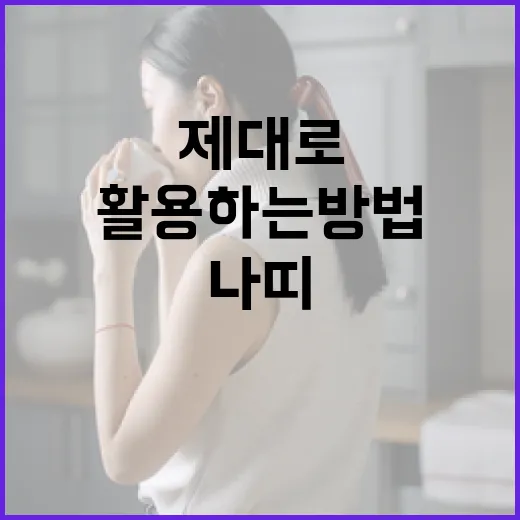 나띠를 제대로 이해하고 활용하는 방법 - 요약