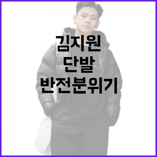 김지원처럼 단발로 반전 분위기 연출하는 방법 - 요약