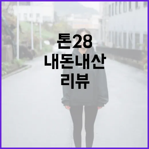 톤28 제품 내돈내산 리뷰와 사용법 - 요약