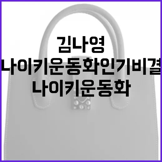 김나영 스타일로 나이키 운동화 인기 비결 알아보기 - 요약