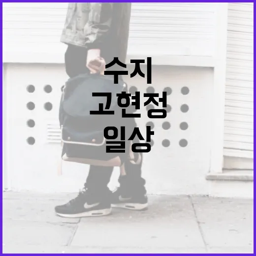 수지와 고현정처럼 스타일리시하게! 일상 백팩 선택 방법 - 요약