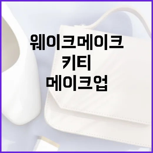 웨이크메이크 키티로 매력적인 메이크업 연출하는 방법 - 요약