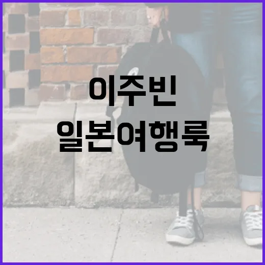 이주빈처럼 일본 여행룩을 코디하는 방법: 봄을 위한 스타일 팁 - 요약