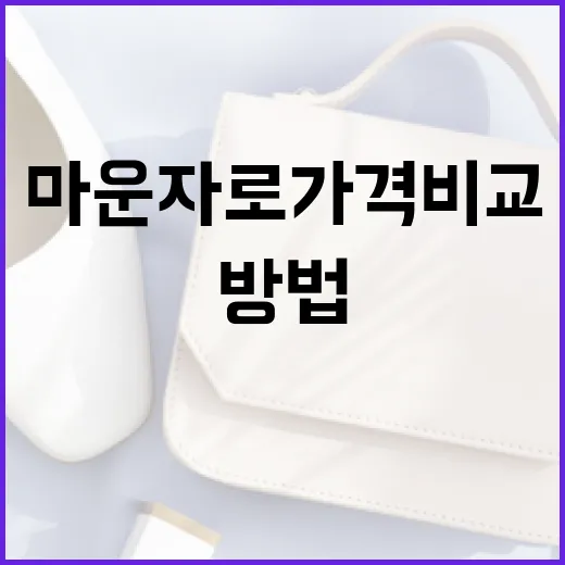마운자로 가격 비교 및 선택하는 방법 - 요약