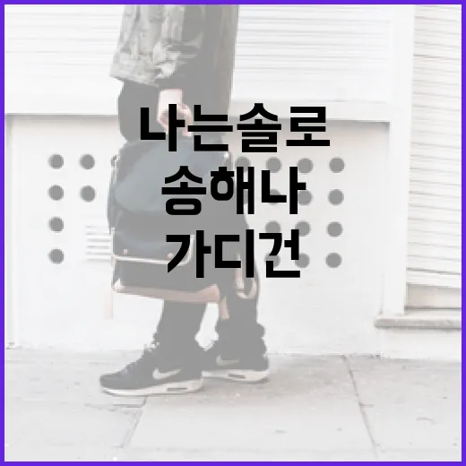 나는솔로 248회 송해나 가디건 브랜드 알아보기 - 요약