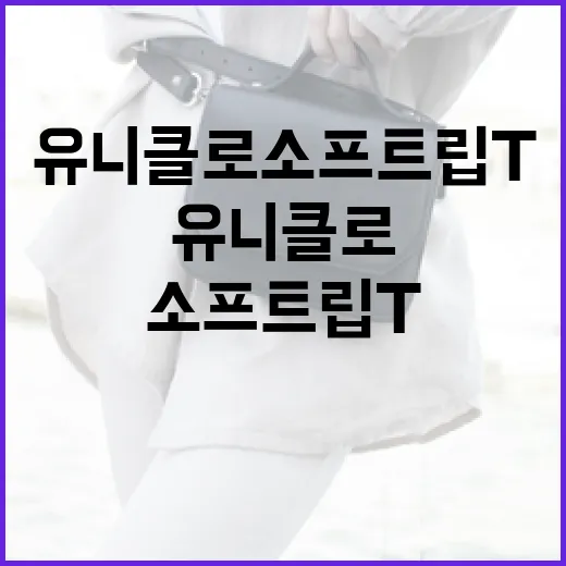 유니클로 소프트립T로 스타일링하는 방법 - 요약
