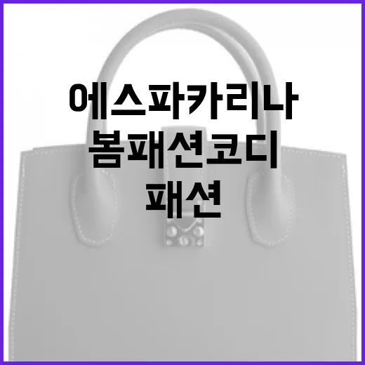 에스파 카리나처럼 봄 패션 코디하는 방법 - 요약